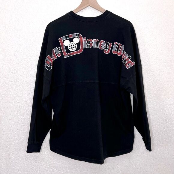 Disney Parks x Spirit Jersey Plaid Disney World Spell Out Mickey Mouse Holiday S - Picture 1 of 9
